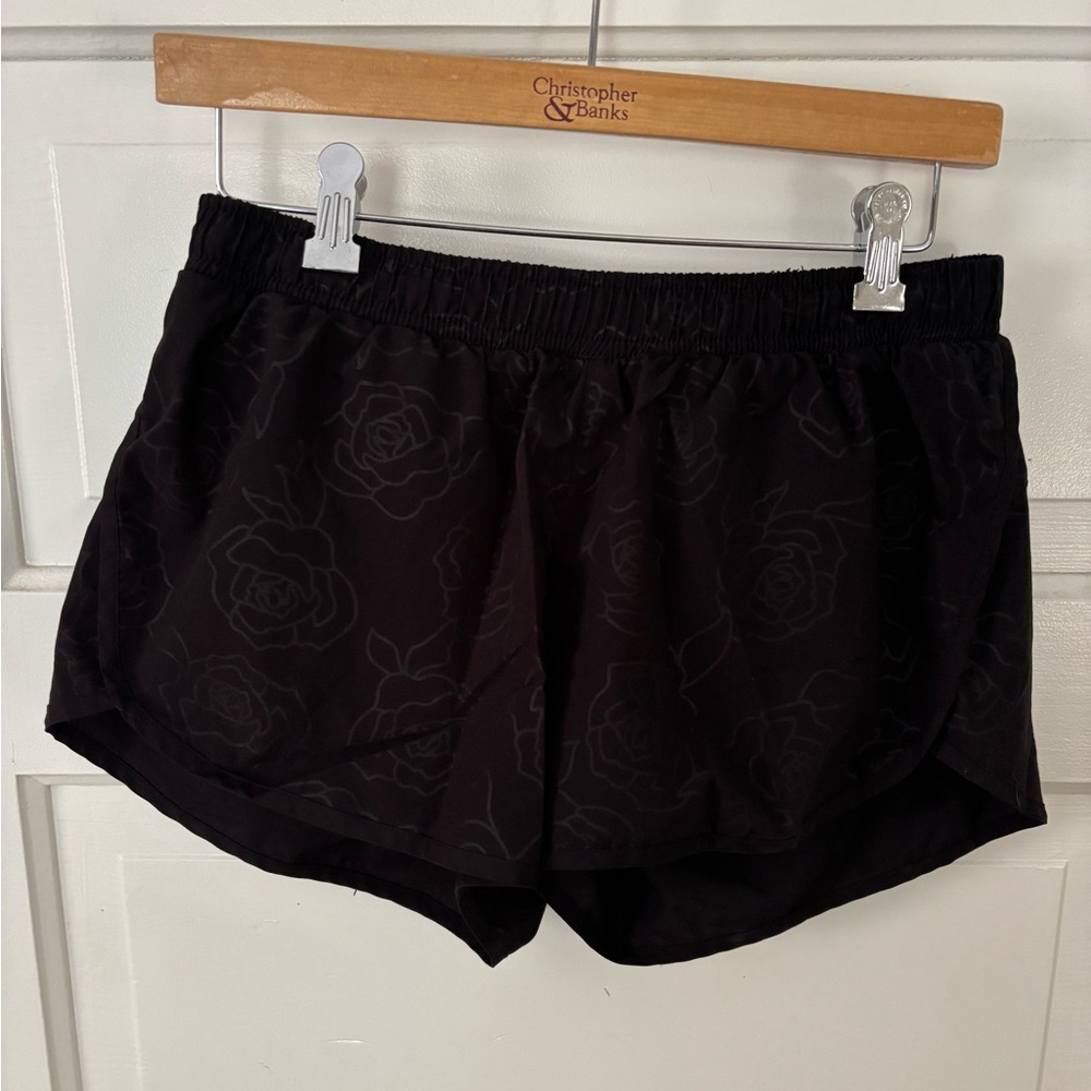 Old Navy Black Athletic Shorts Lightweight Elastic Waist